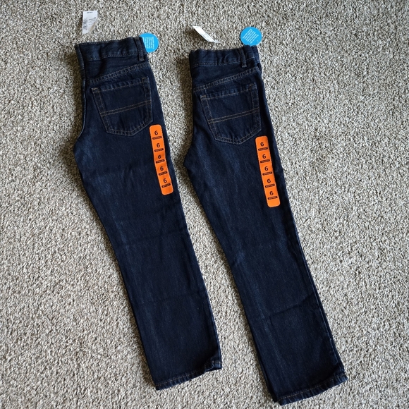 Place Straight Dark Blue Kids Jeans. Size: 6 - Picture 3 of 6